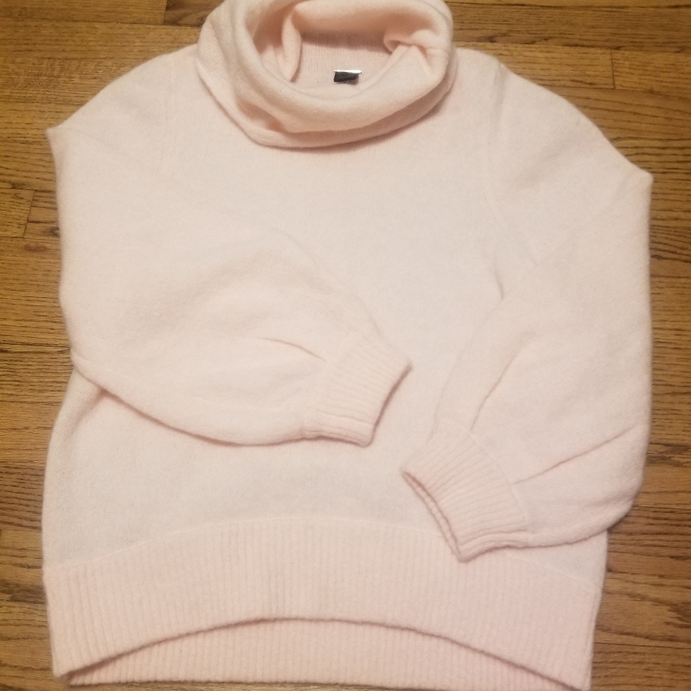 Magaschoni Turtleneck pink sweater / oversized - Picture 3 of 9
